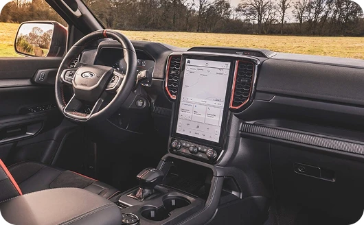 12” Touchscreen - Ford SYNC 4A Connectivity