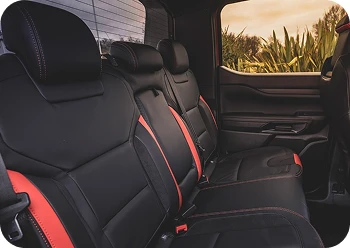 Luxurious sports interior