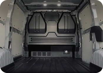 Big enough to transport industrial pallets and boards up to 8 x 4ft